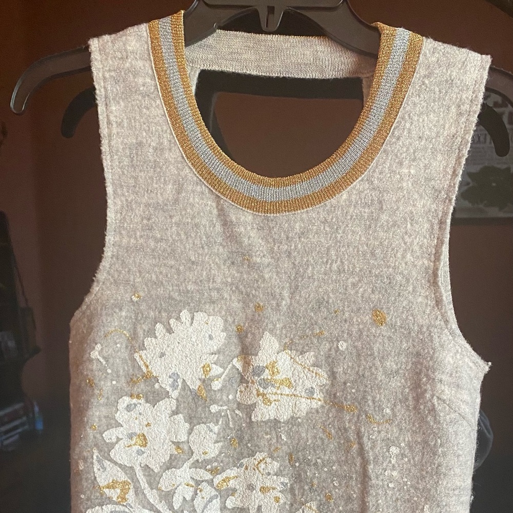 Dress 100% wool. Anthropology